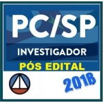 Investigador Polícia Civil São Paulo CERS 2018 - PÓS EDITAL - PC SP
